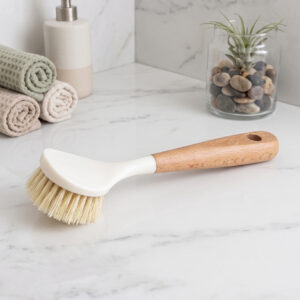 Brosse de Nettoyage avec Manche en Bois