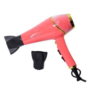 FLORENCE HK460 - Sèche Cheveux Professionnel 2200W - Rose