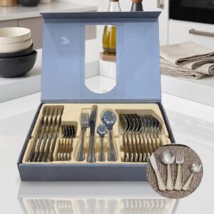 Coffret Ménagère 24 Pièces en Inox 18/10