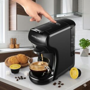 Sokany SK-516 - Machine à café Nespresso 1450 W 3en1
