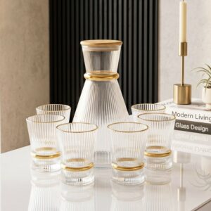 Service à Eau en Verre 7 Pièces