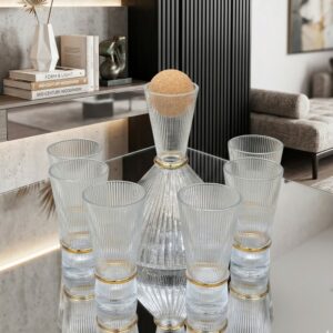 Service à Eau en Verre 7 Pièces