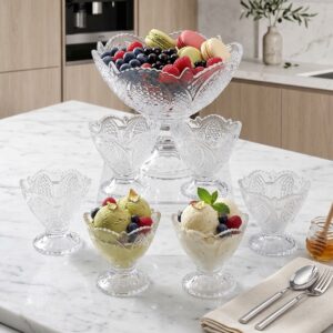 Service de Bols en Verre 7 Pièces