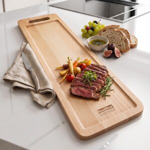 Planche de Service Rectangulaire en Bois