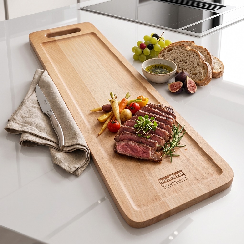 Planche de Service Rectangulaire en Bois
