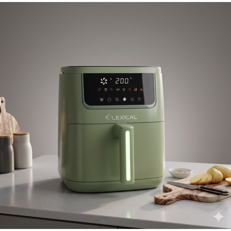 Lexical LAF-3046-3 - Air fryer 7L 1600W Vert