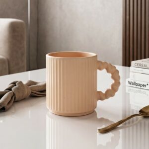 Mug à Café 350ml Orange en céramique