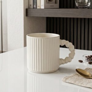 Mug à Café 350ml Orange en céramique