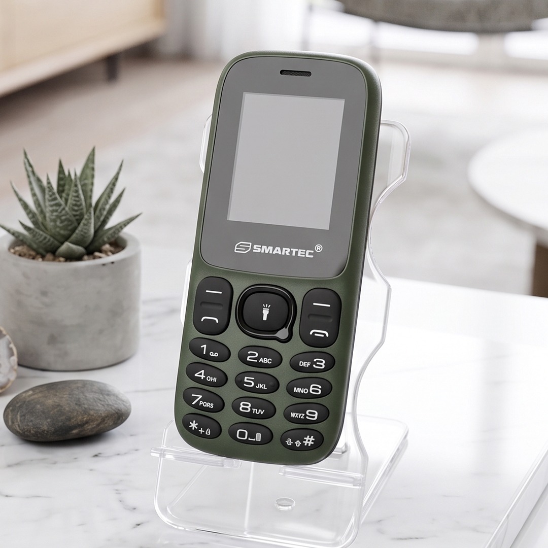 Smartec Prime Mini - Téléphone portable Vert Militaire