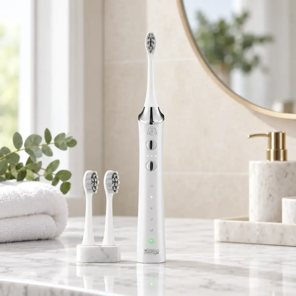DSP 80188 - Brosse A Dents Electrique - Rechargeable & Sans Fil- Noir
