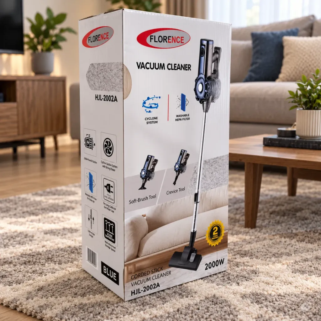 Florence hjl2002a - Aspirateur Balai Electrique 2000W- Bleu – Image 6
