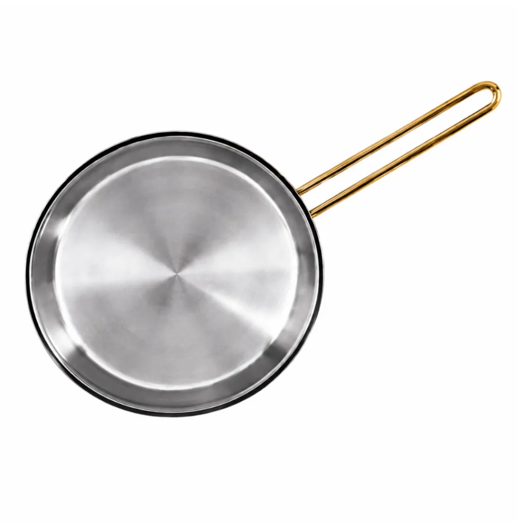 Batterie De Cuisine En Inox 18/10 Vivaldi Perla- 7 pièces - Doré – Image 7