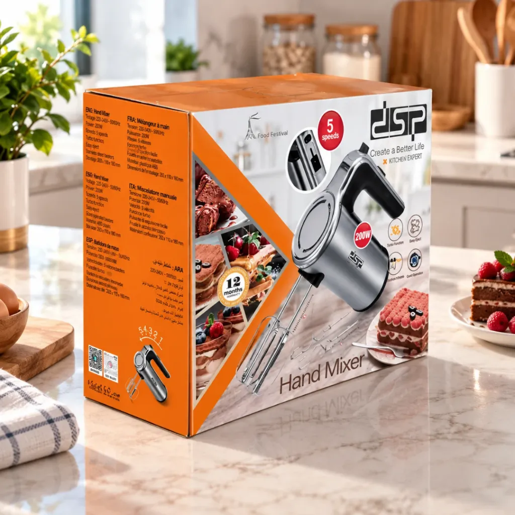 DSP KM2073 - Batteur Electrique 200W – Image 2