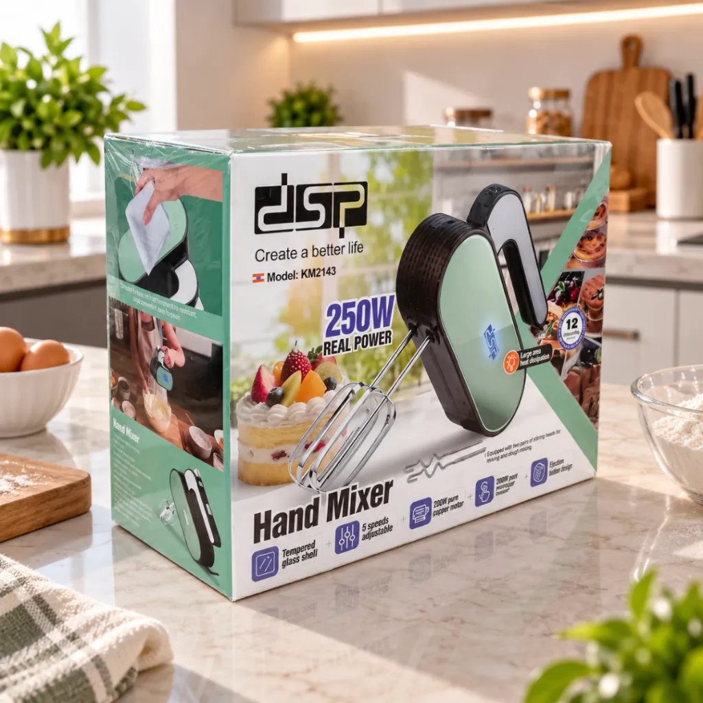 DSP KM2143 - Batteur Électrique 250W Vert – Image 3
