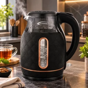 Florence hk499 - Bouilloire Electrique 2L- 1500W - Noir