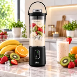 DSP KJ2206 - Mini Blender Rechargeable 110W 400ml Noir