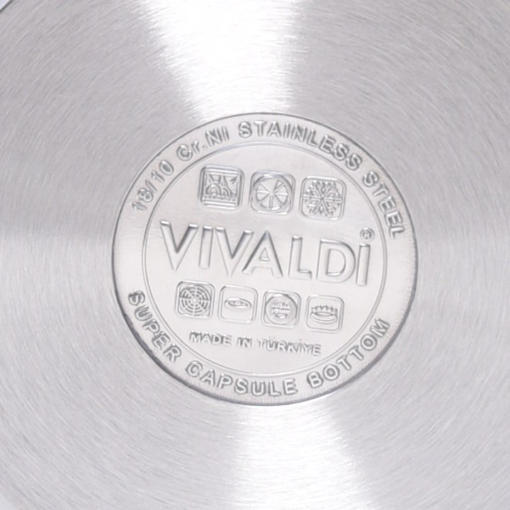 Marmite Vivaldi Rosso 18cm- Inox 18/10 – Image 3