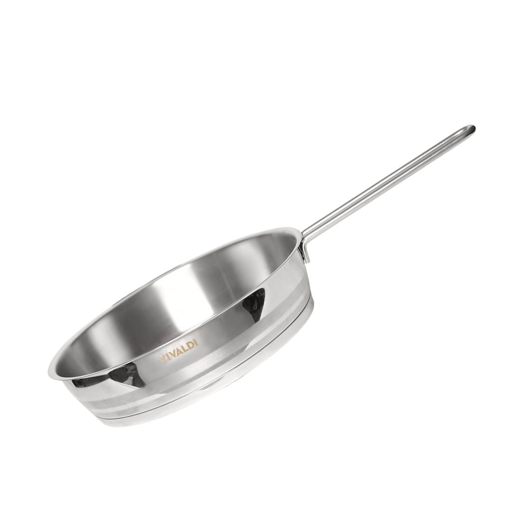 Poêle Vivaldi Rosso 24 cm Inox 18/10 – Image 3