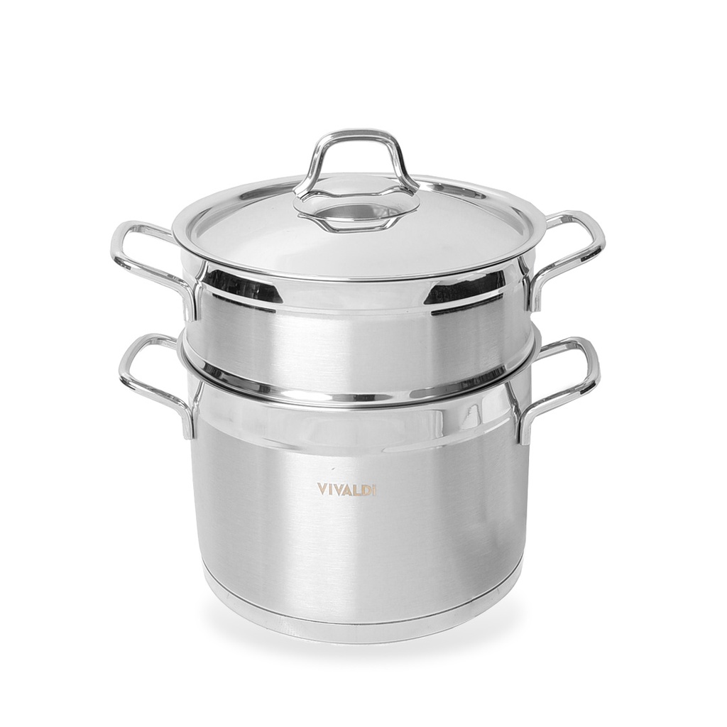Vivaldi - Coucoussier en Inox 18/10 8L – Image 2