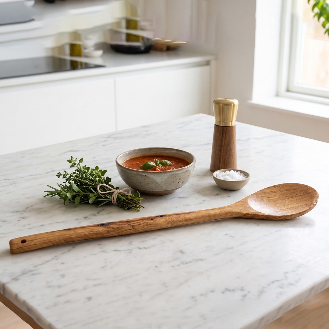 Cuillère de Cuisine en Bois