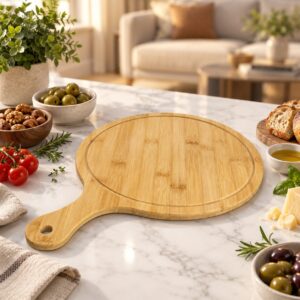 Planche de Service Rons en Bambou 32 cm