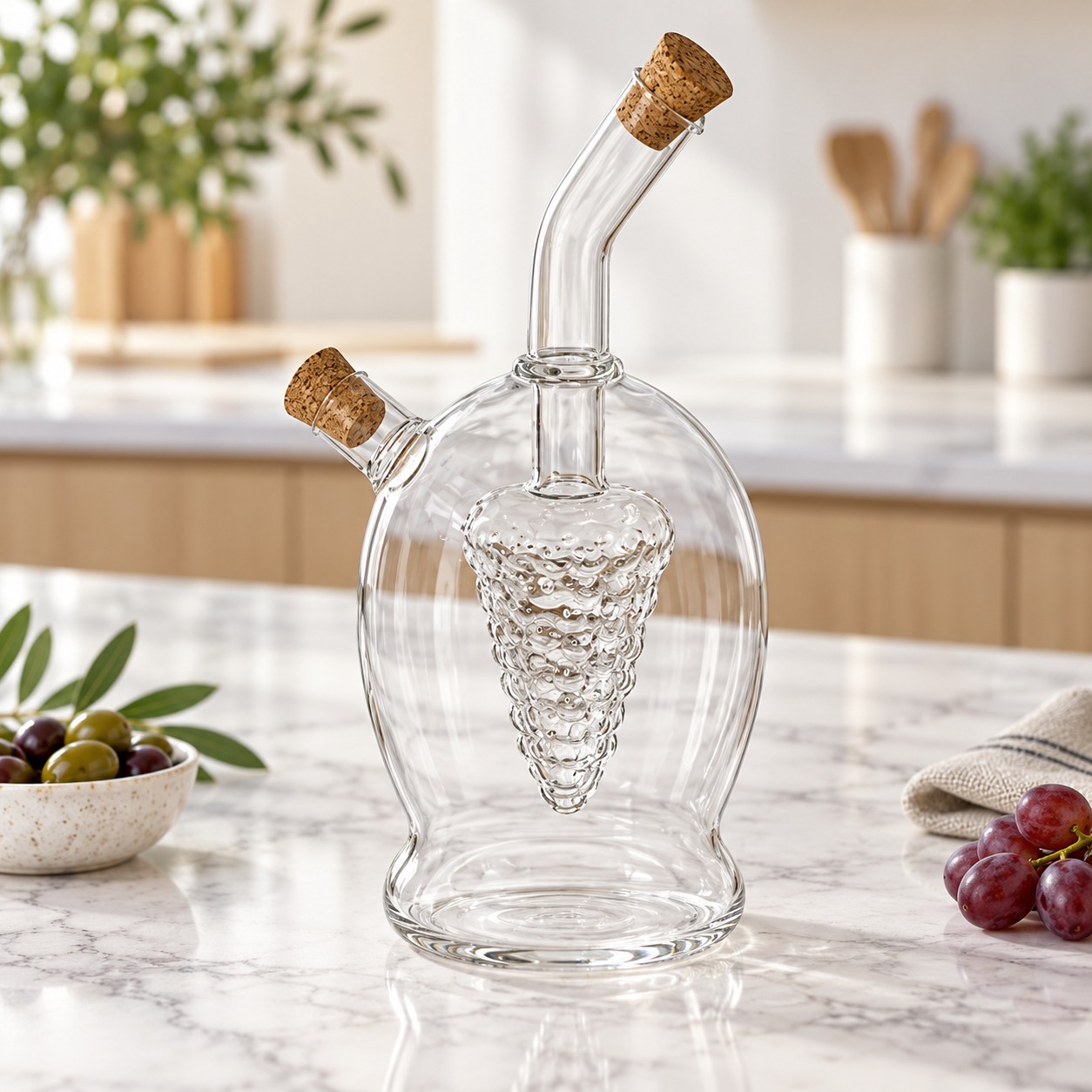 Huilière en Verre mL