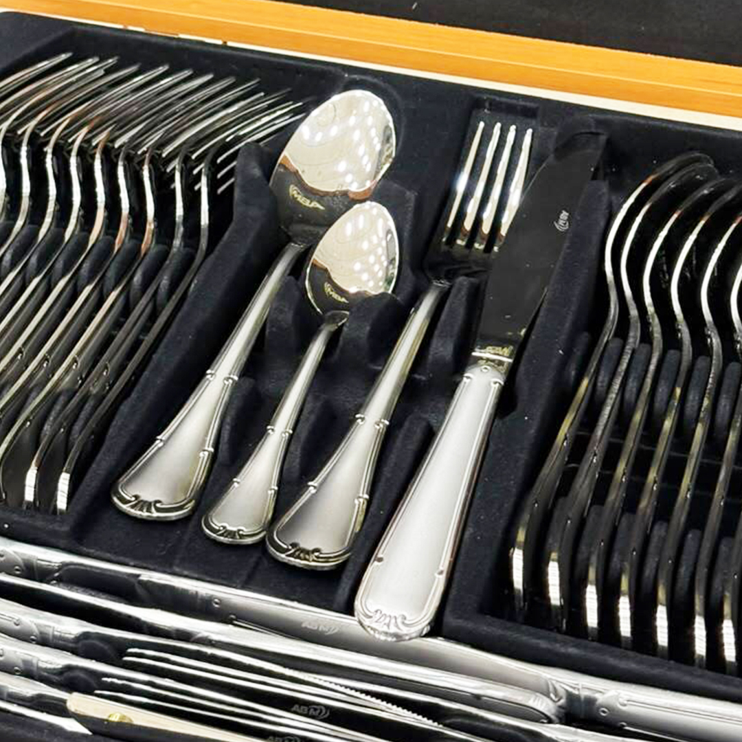 ABM - Coffret Ménagère 72 pièces en inox 18/10 – Image 2
