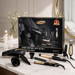 Florence AG535-S12- Coffret Cheveux 12En1 2200W