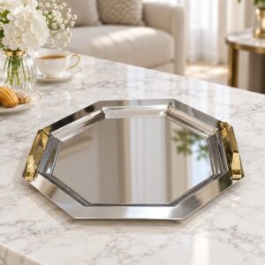 Plateaux décoratif en Inox 18/10 35cm