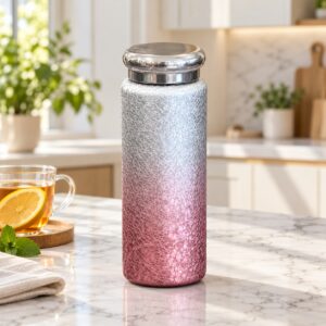 Thermos en Acier Inoxydable Violet 300 ml