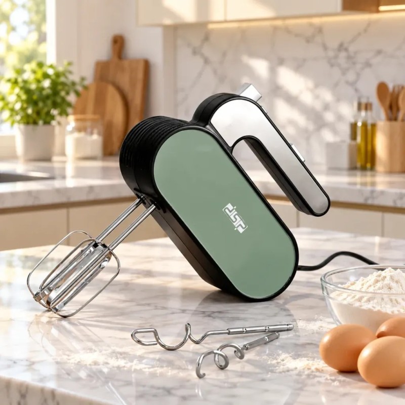 DSP KM2143 - Batteur Électrique 250W Vert