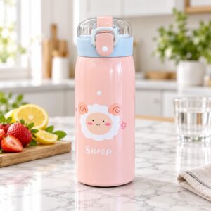 Thermos en Acier Inoxydable avec paille 350 ml