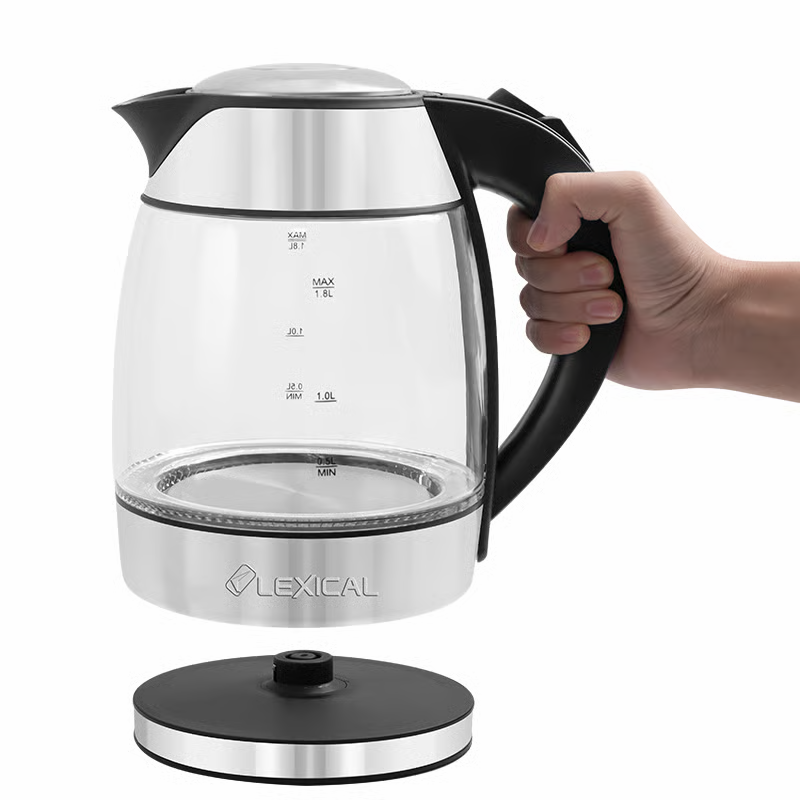 Lexical 1451- Bouilloire En Verre Electrique 1,8L 2200W – Image 5