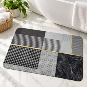 Tapis de Salle de Bain Antidérapant 51×37 cm