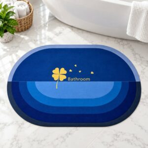 Tapis de Salle de Bain Antidérapant 57×39 cm