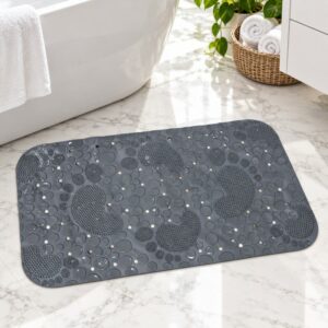 Tapis de Salle de Bain Antidérapant 64×33 cm