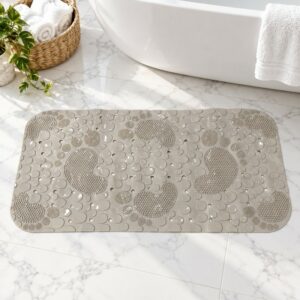 Tapis de Salle de Bain Antidérapant 64×33 cm