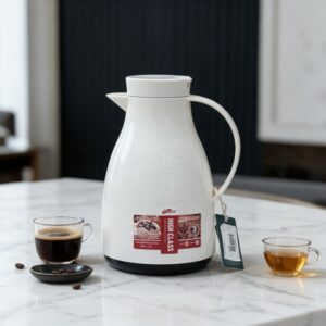 Thermos Isotherme 1L en Plastique avec Intérieur en Verre
