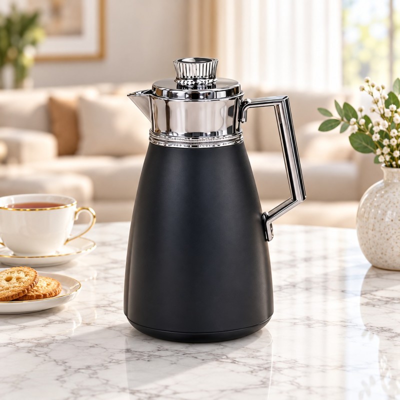 Thermos Isotherme 1L en Plastique avec Intérieur en Verre