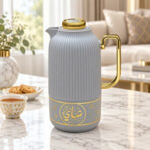 Thermos Isotherme 1L en Plastique avec Intérieur en Verre