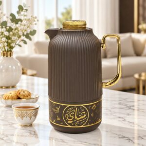Thermos Isotherme 1L en Plastique avec Intérieur en Verre