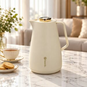Thermos Isotherme 1.5L en Plastique avec Intérieur en Verre