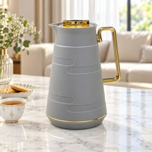 Thermos Isotherme 1L en Plastique avec Intérieur en Verre