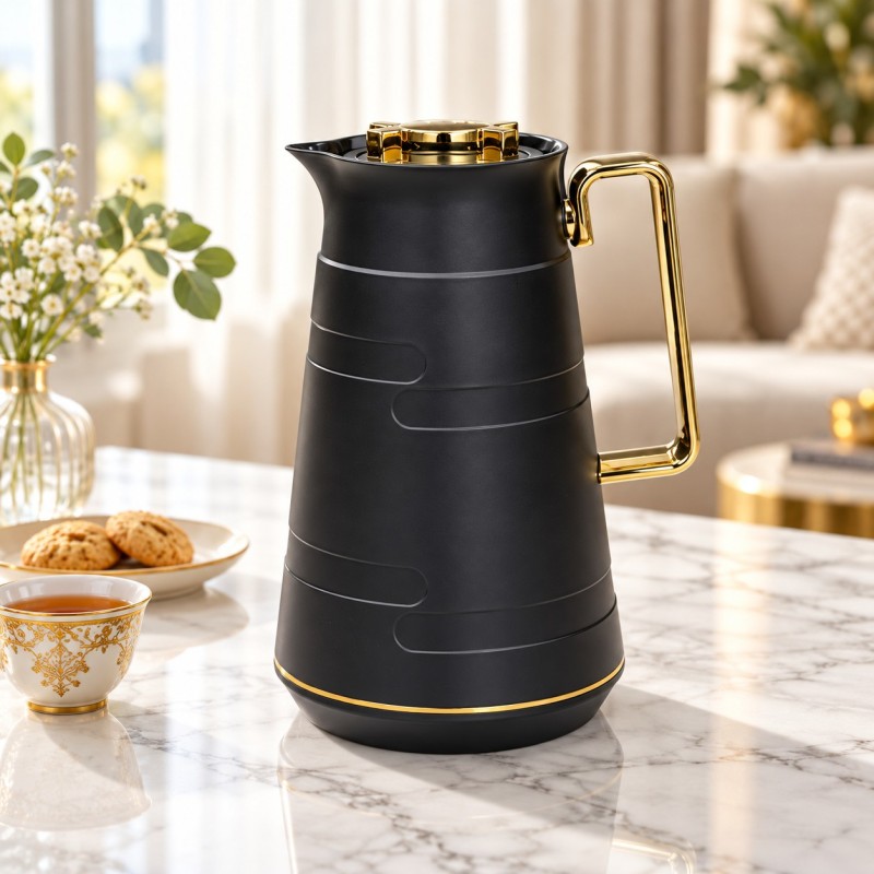 Thermos Isotherme 1L en Plastique avec Intérieur en Verre
