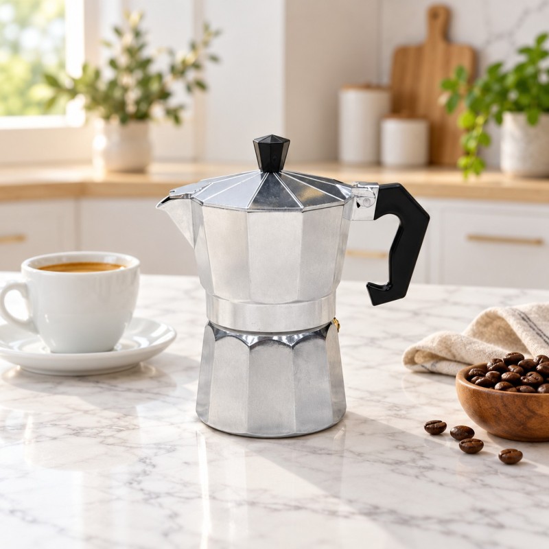 CAFETIERE ALUM 4 Tasses